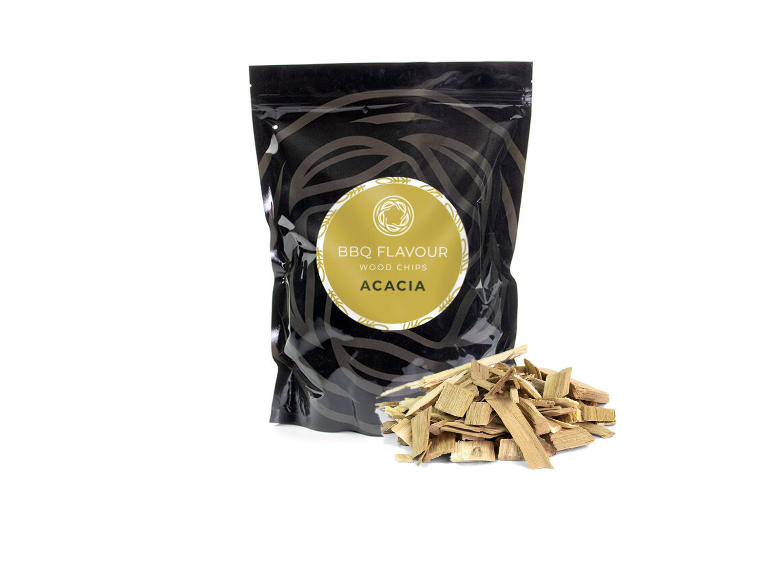 BBQ flavour čips za dimljenje akacija