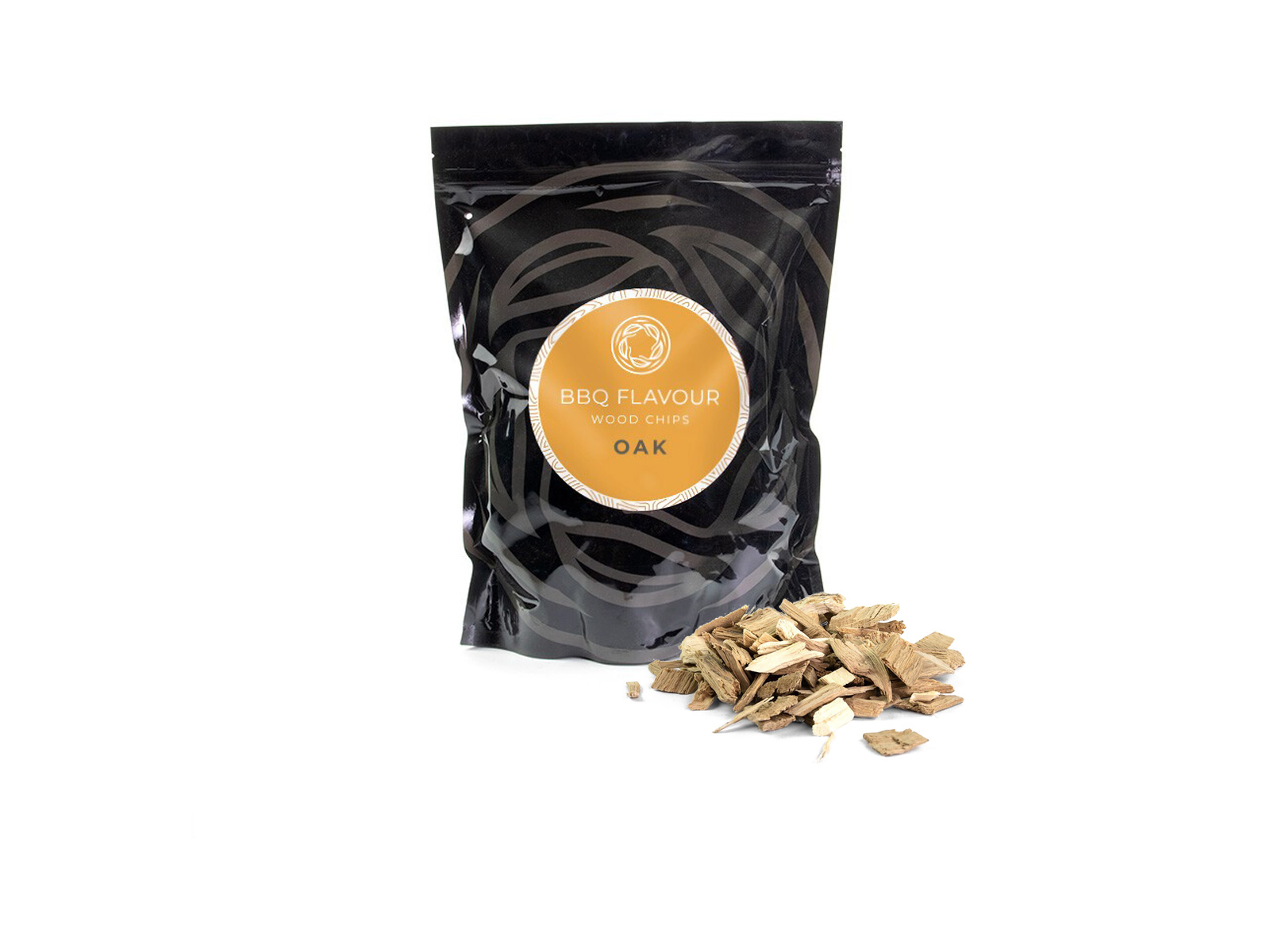 BBQ flavour čips za dimljenje hrast