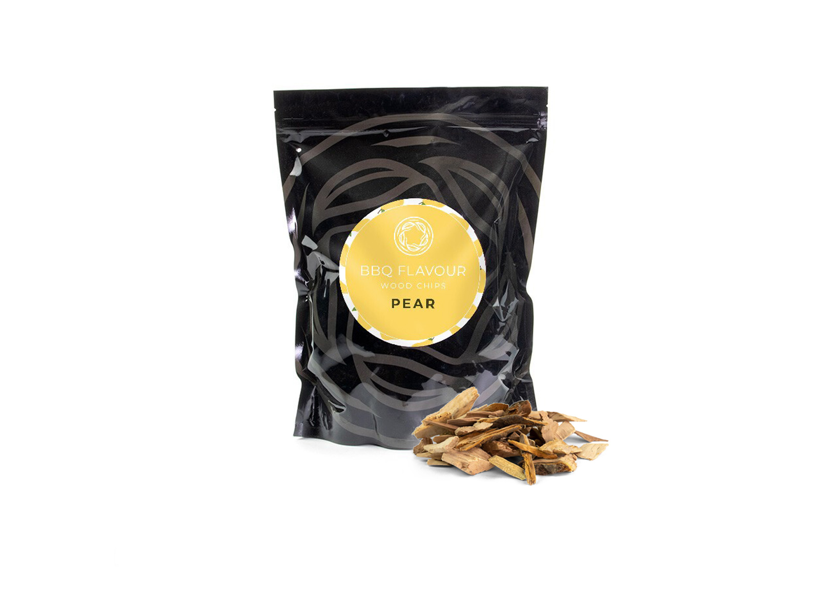 BBQ flavour čips za dimljenje hruška