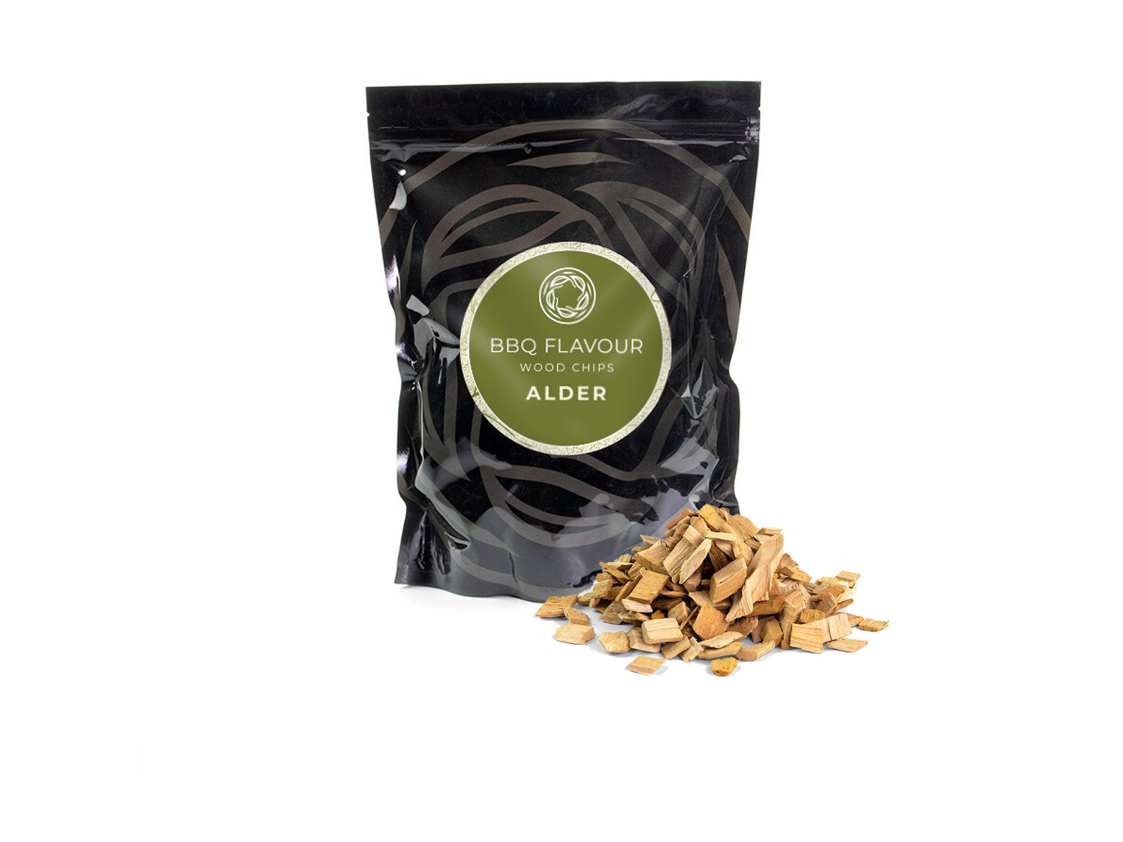BBQ flavour čips za dimljenje jelša