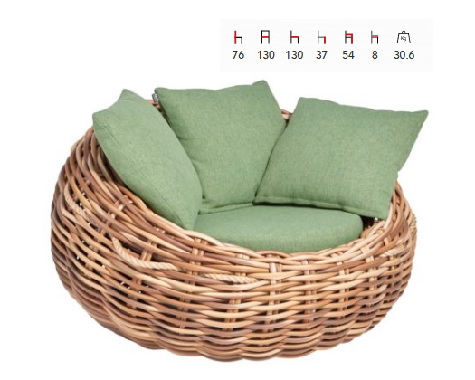 Apple Bee Pebble Beach Concrete Sofa Left 300x300